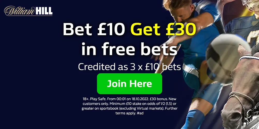 William Hill - Free Bets